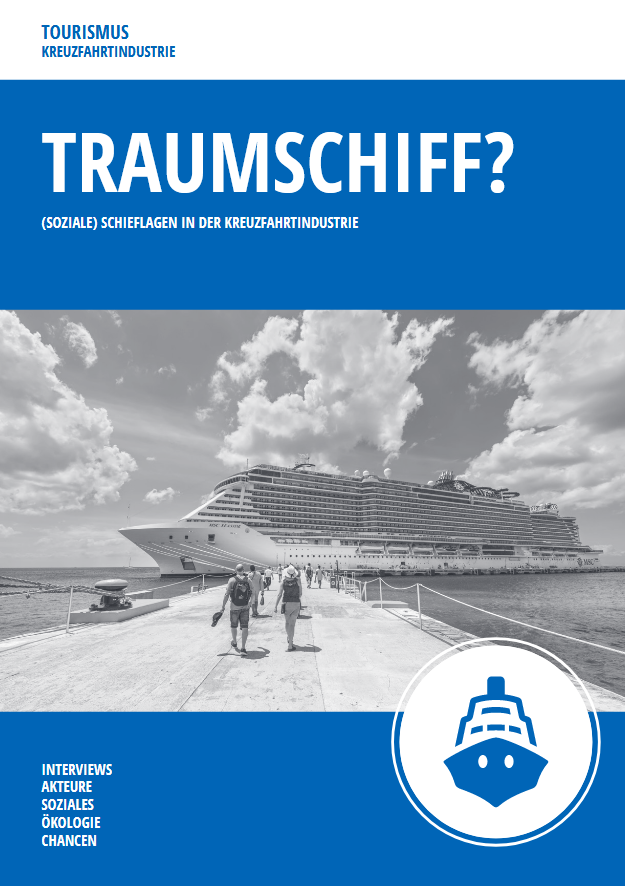 Cover der Broschüre "Traumschiff?"