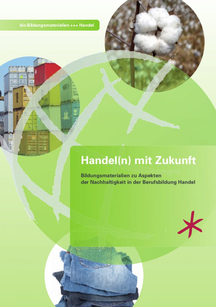 Cover der Broschüre "Handel(n) mit Zukunft"