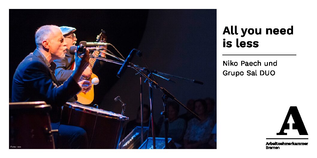 All you need is less - Wege in eine nachhaltige und gerechte Zukunft
